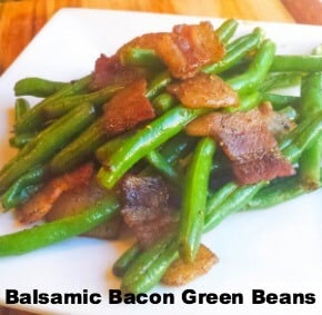 Balsamic Bacon Green Beans