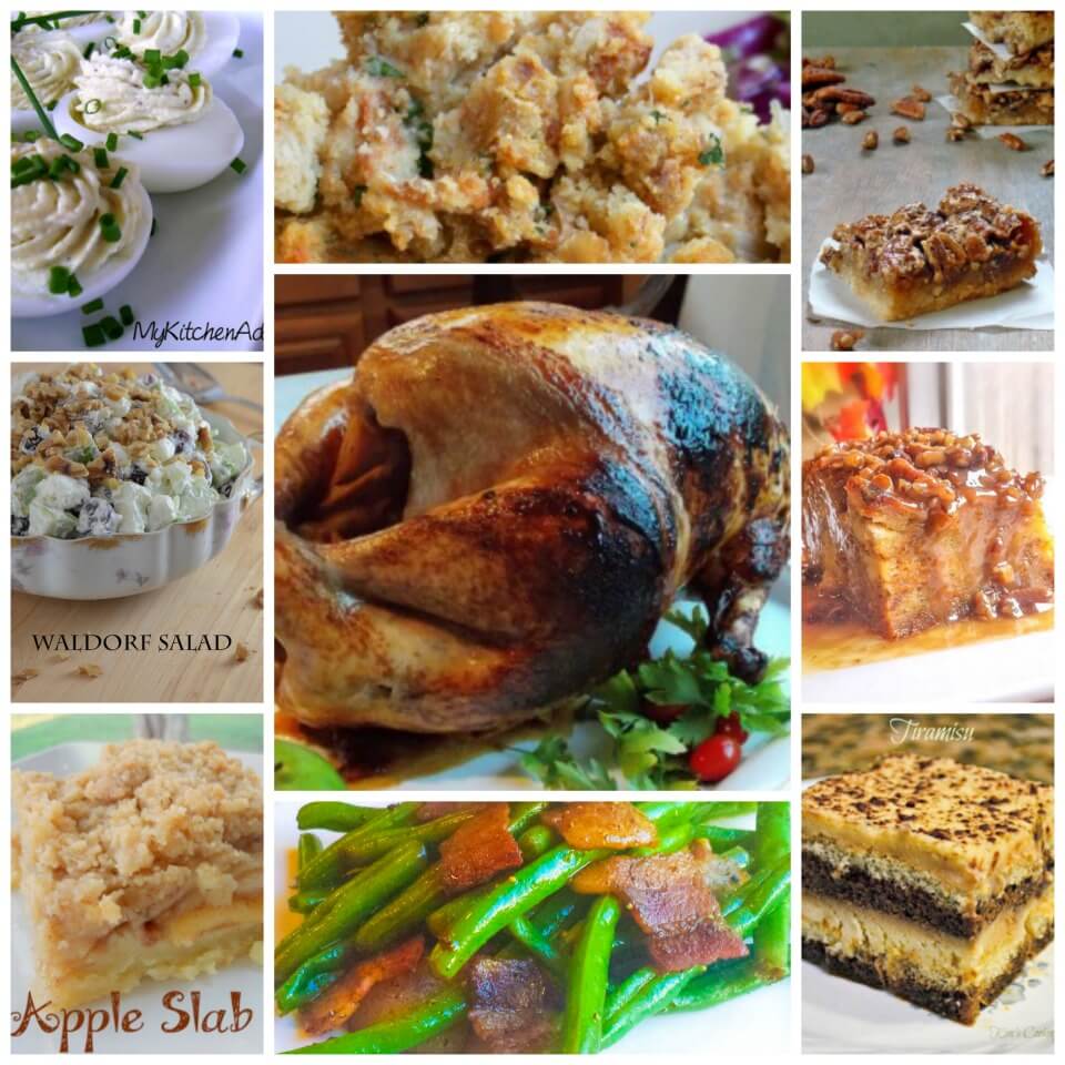 Complete Thanksgiving Menu and recipes
