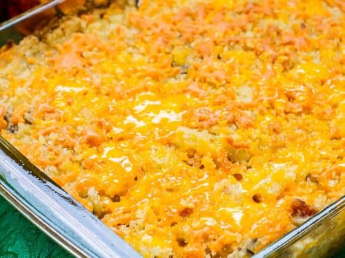Cheesy Bacon Ranch Hash Brown Casserole Recipe