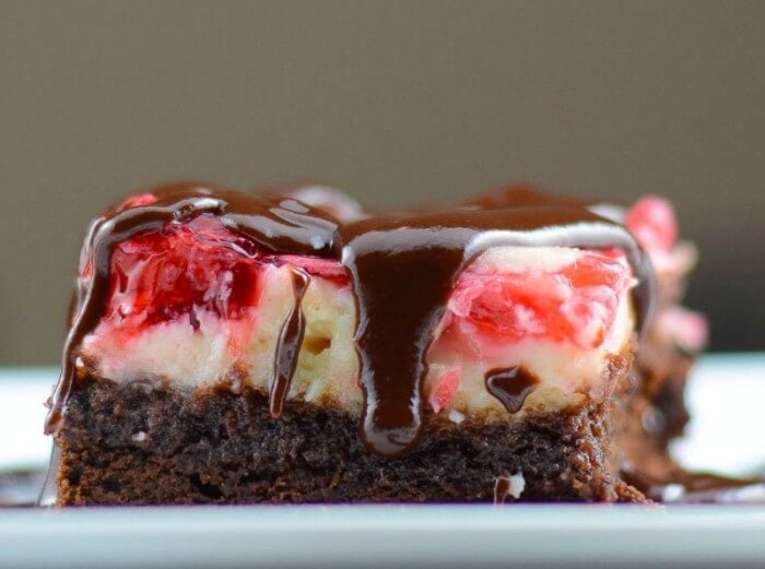 CHERRY CHEESECAKE BROWNIES