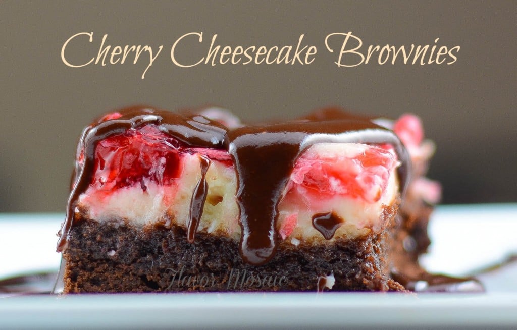 Chewy Chocolate Cherry Brownies - Rock Recipes