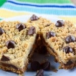 Chocolate Chip Caramel Crumb Bars