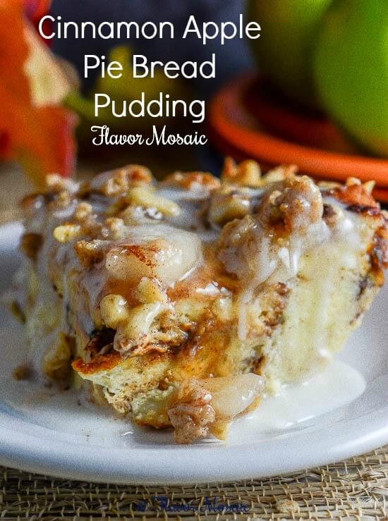 Cinnamon Apple Pie Bread Pudding (French Toast Casserole)