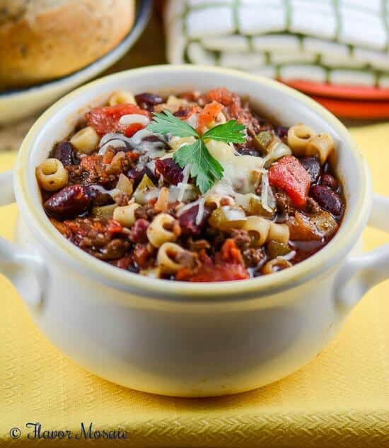 Copycat Olive Garden Pasta E Fagioli Soup Flavor Mosaic