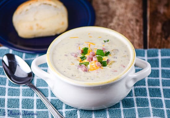 Leftover Ham and Potato Soup