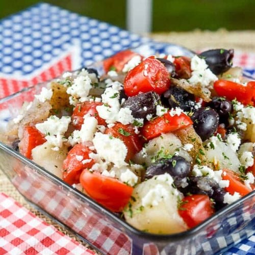 Greek Potato Salad Flavor Mosaic