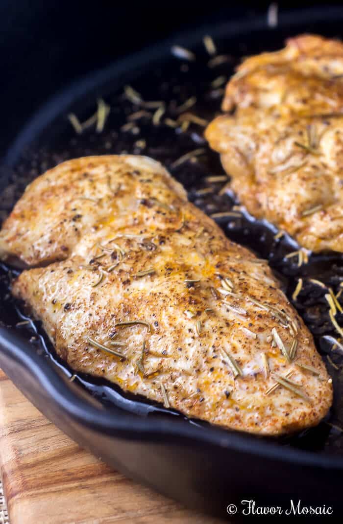 Cast Iron Chicken Breast - The Seasoned Mom