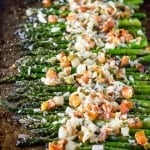 Asiago Bruschetta Roasted Asparagus