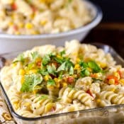 Green Chile Chicken Pasta