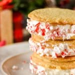 Peppermint Sugar Cookie Whoopie Pies