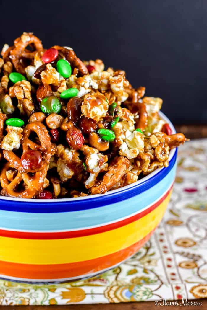 Reindeer Popcorn Crunch - Flavor Mosaic