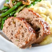 Easy Brown Sugar Glazed Turkey Meatloaf Flavor Mosaic