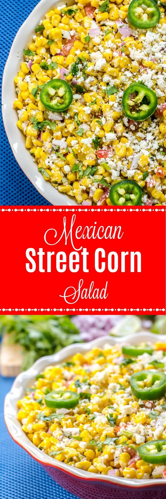 Mexican Street Corn Salad (Elote Deconstructed) - Flavor Mosaic