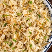 Rice Pilaf-with Vermicelli or orzo