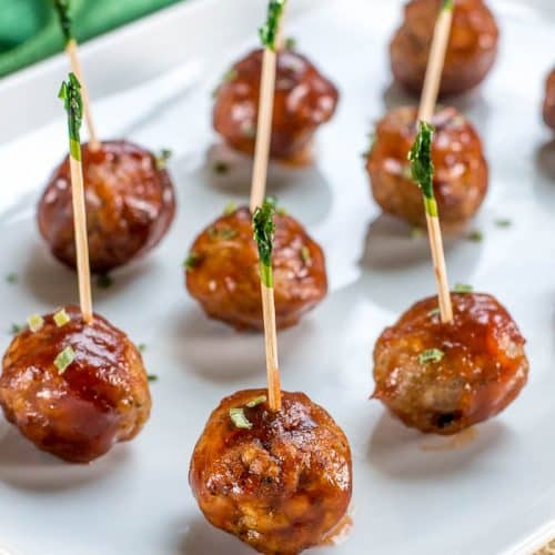 Meatballs with Grape Jelly and Chili Sauce