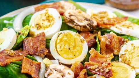 old fashioned spinach salad with warm bacon dressing Marwa Fashion Abayas for Women Muslim main image 1
