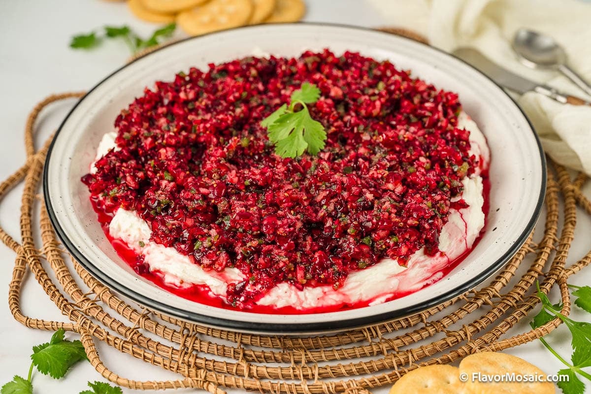 Cranberry Jalapeno Cream Cheese Dip-image