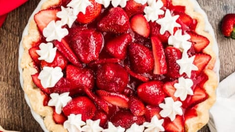 Shoney's Strawberry Pie (Copycat Recipe) - Flavor Mosaic